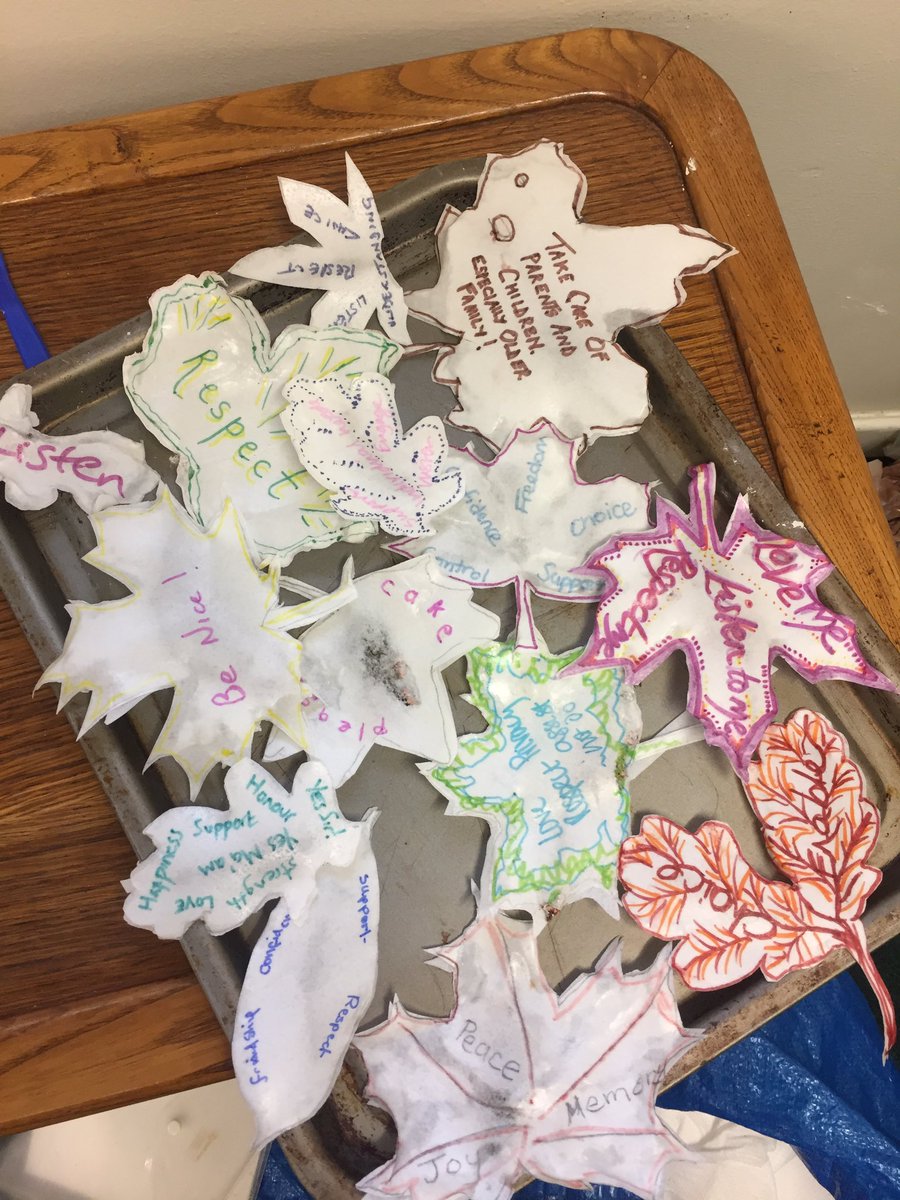 AdeleJepson's tweet photo. Great arts and craft session for @DignityCampaign with @HeadwayUK Tynedale today. Some great pieces resulting from it #Dignitree #dignity #headway https://t.co/aHcynfDoma