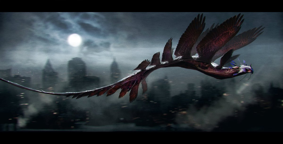 Univers Harry Potter On Twitter Fantasticbeasts Dan Baker Etait Aussi Deja Un Des Concepts Artistes Sur Le Premier Volet Des Films Les Animauxfantastiques Il Avait Travaille Sur L Occamy 1 2 Https T Co Cqetrw7ens