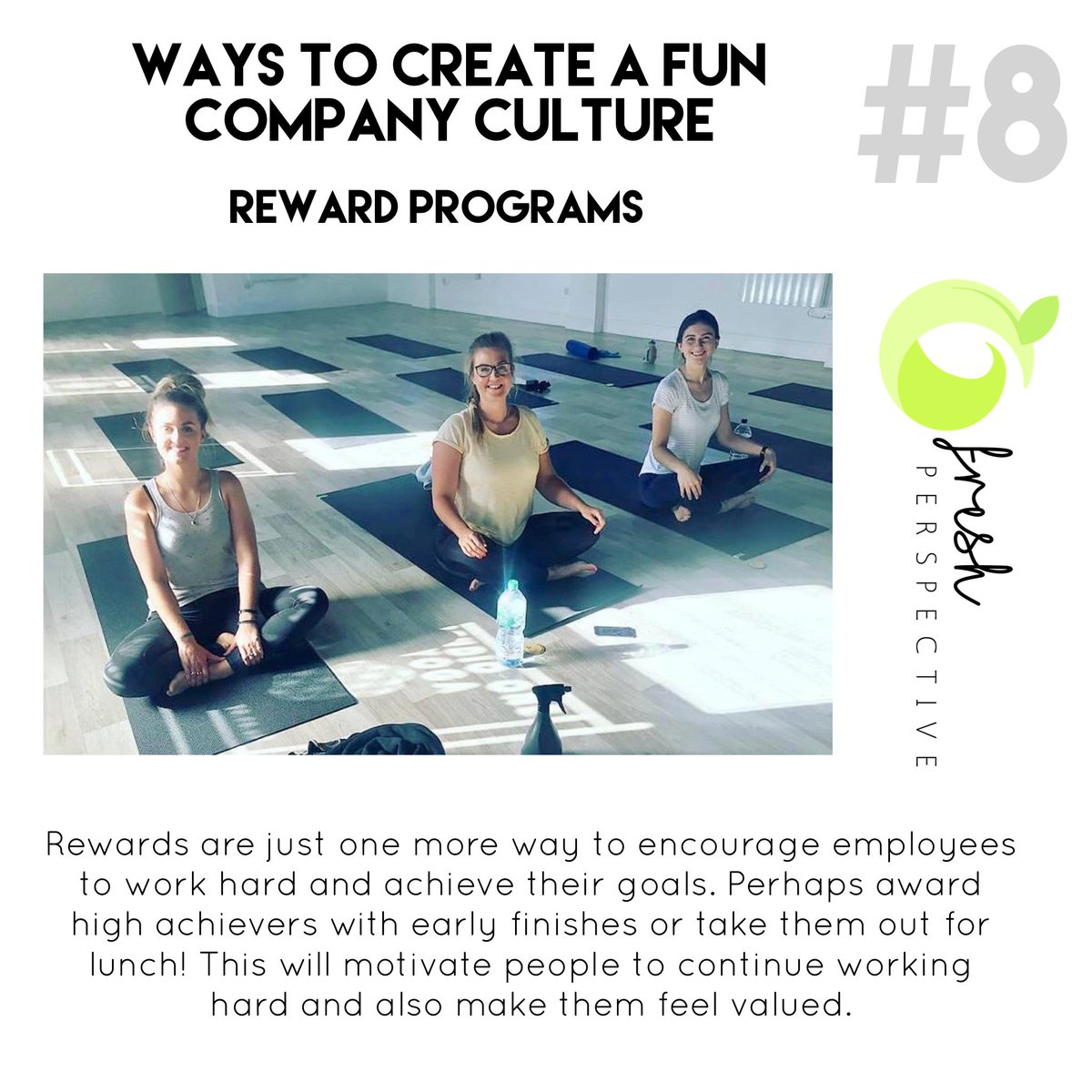 fp_resourcing's tweet image. Ways To Create A Fun Company Culture 

Reward Programs 

Make sure that employees understand how to earn the rewards. When employees have an understanding of them, they will be much more capable of achieving.

#FreshPerspective #Recruitment #Recruiting #Jobs #RewardProgram