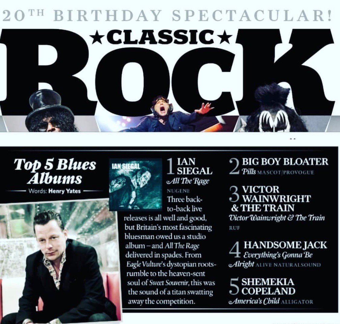 Outta the blue! Thank you <a href="/ClassicRockMag/">Classic Rock Magazine</a> and @HenryYates3 for the honour of your no.1 spot. Thanks also <a href="/JimboMathus/">Jimbo Mathus</a>