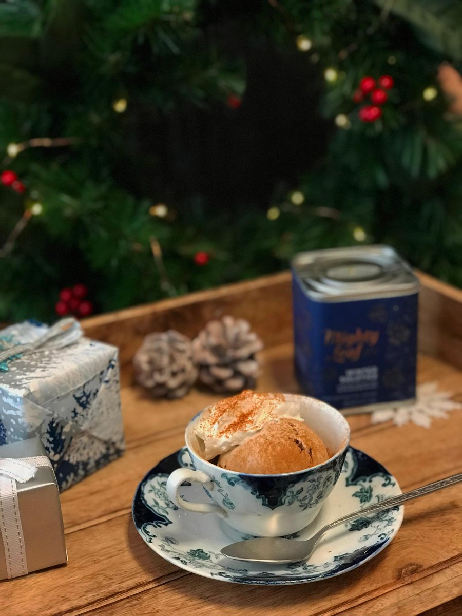 mightyleaf's tweet photo. Our Winter Solstice tea makes an incredible ice cream, filled with festive cinnamon, zesty orange and soothing allspice. Find the recipe in the comments below and make a batch this holiday season! https://t.co/InX0NKoWXo