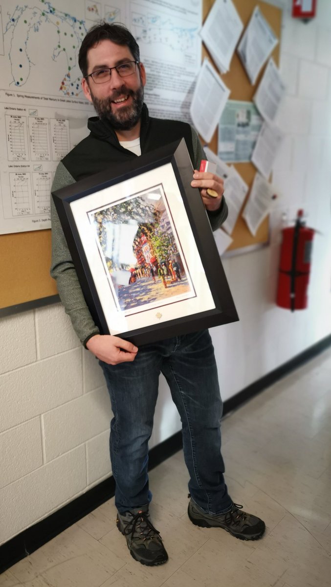 MGClark75's tweet image. Congratulations to @DJMcGold for surviving 15 years as a public servant!! #ECCC #ecccsci @WQMGreatLakes