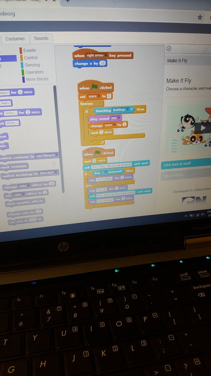 MsClarkeInClass's tweet photo. Room208 @TDSB_BandBPS had to problem solve our way through! We all participated in #TDSBHOC using Scratch! Some are on to creating a math game for our Reading Buddies. Lots of buzz in the room @mrsphilp1 @LC3_TDSB #tdsbDLL @TDSB_TLT #HourOfCode #problemsolving #studentvoice https://t.co/kyjcRFEfFY