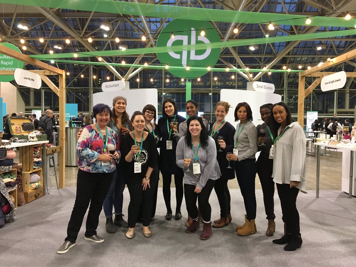 Girl power! These are the ladies of #TheBazaar at #QBConnect Toronto. The most rewarding experience in my #events career was approaching these local small businesses to join us and sell their products, speak about their biz, & complete our ecosystem! My 💗 is full!