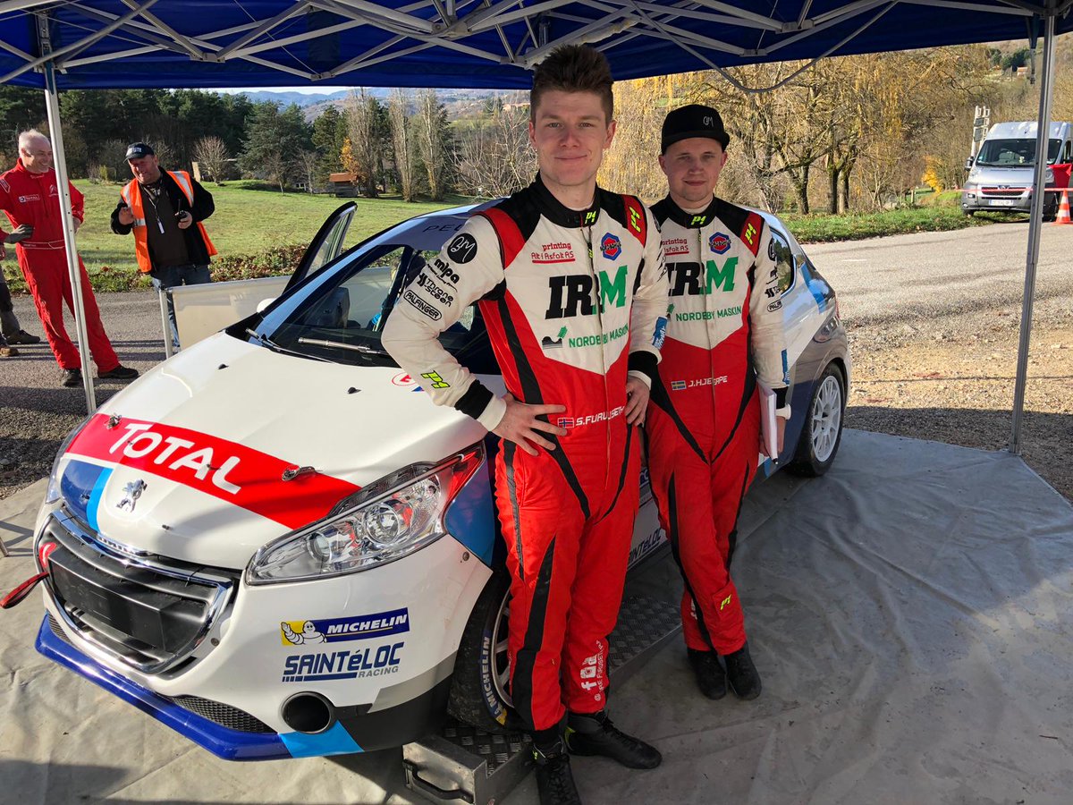 Great day testing the Peugeot 208 R2 today for the first time! Thanks to @TeamSainteloc for the invite.