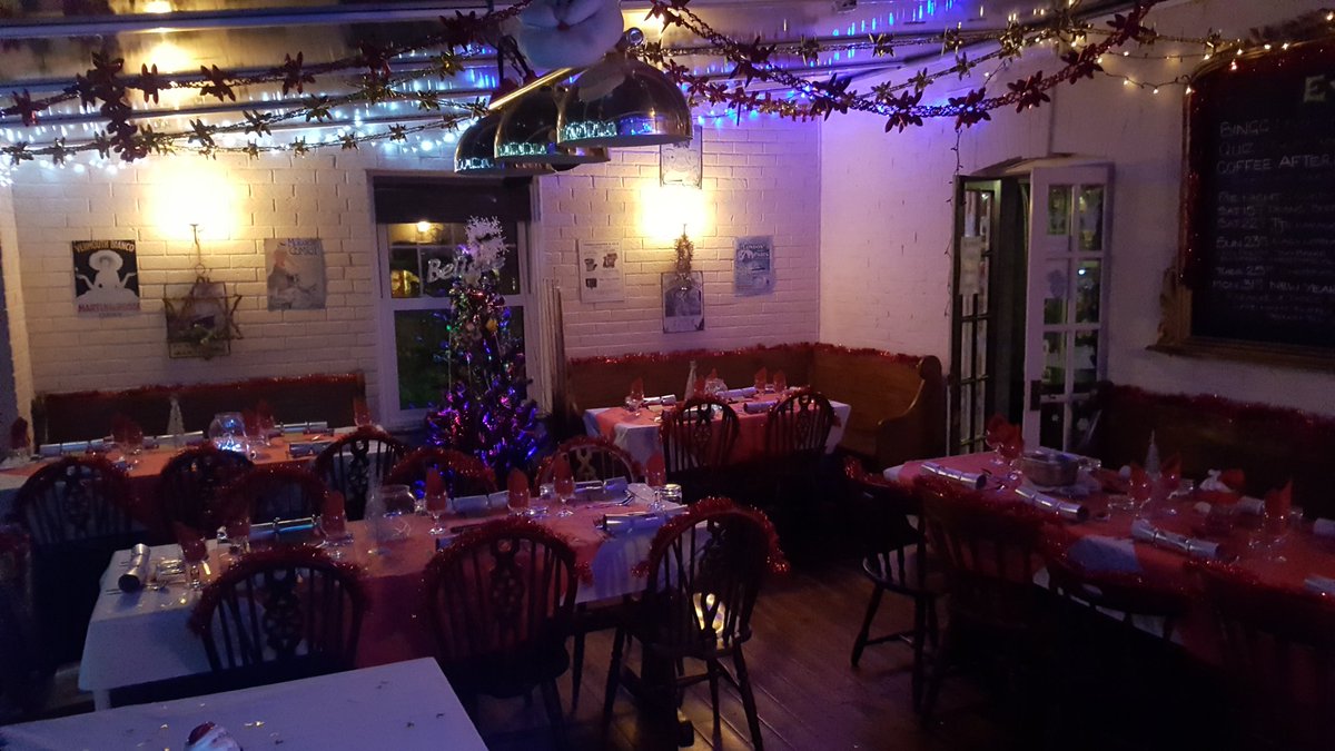 We're all set for our first Christmas party of the season! 
If you're interested or want to know prices give us a call on 01983298024! 
#WightChristmas #IsleofWight 
@iowevents @MattandCat @BiteTheWight @IOWFood