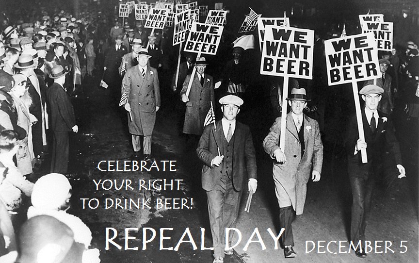 NY_SLA's tweet photo. Today is the 85th anniversary of the signing of the 21st Amendment and the repeal of Prohibition! Make sure to celebrate #RepealDay with a beverage produced by one of NY’s 1,000+ craft manufacturers! #NYcraftbev #NYbeer #NYwine #NYcider #NYspirits #drinkNY #TasteNY https://t.co/3Ov9IVNsKz