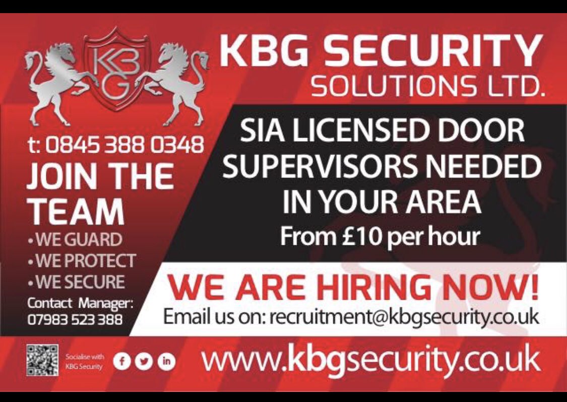 Our sponsors are recruiting