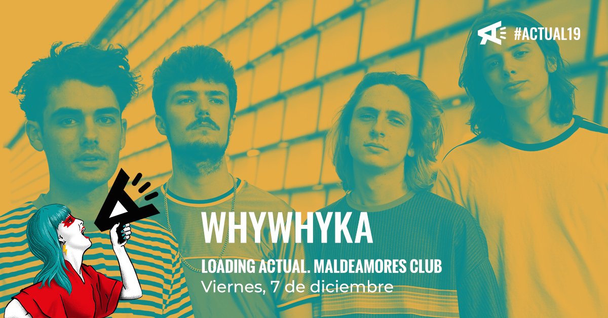 Esta noche seguimos con #LoadingActual en @Maldeamores de la mano de los ganadores del concurso "Mad Cool Talent 2018" 👉 <a href="/whywhyka_/">WHYWHYKA</a>

🗓 22.30h. @Maldeamores
🎟 Entradas en <a href="/menhirbarcopas/">menhir bar de copas</a> y <a href="/latavina/">la tavina</a>
📢 actualfestival.com/musica/loading…