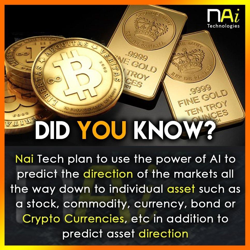 Bojanpri's tweet image. Block Chain Based Artificial Intelligence &amp;amp; Wisdom of Crowd for The World Financial Markets naitech.io  developing a platform combined with all of the above-mentioned technologies to serve the needs of the investors around the world. #NAi #NAiTech #NAiICO