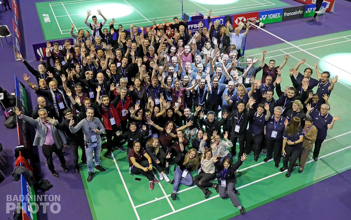 #JourneeMondialeDuBenevolat 

On ne le dit pas assez... Alors, MERCI à vous, les bénévoles qui œuvrez au quotidien pour le développement de votre sport préféré 👌❤️ 🏸