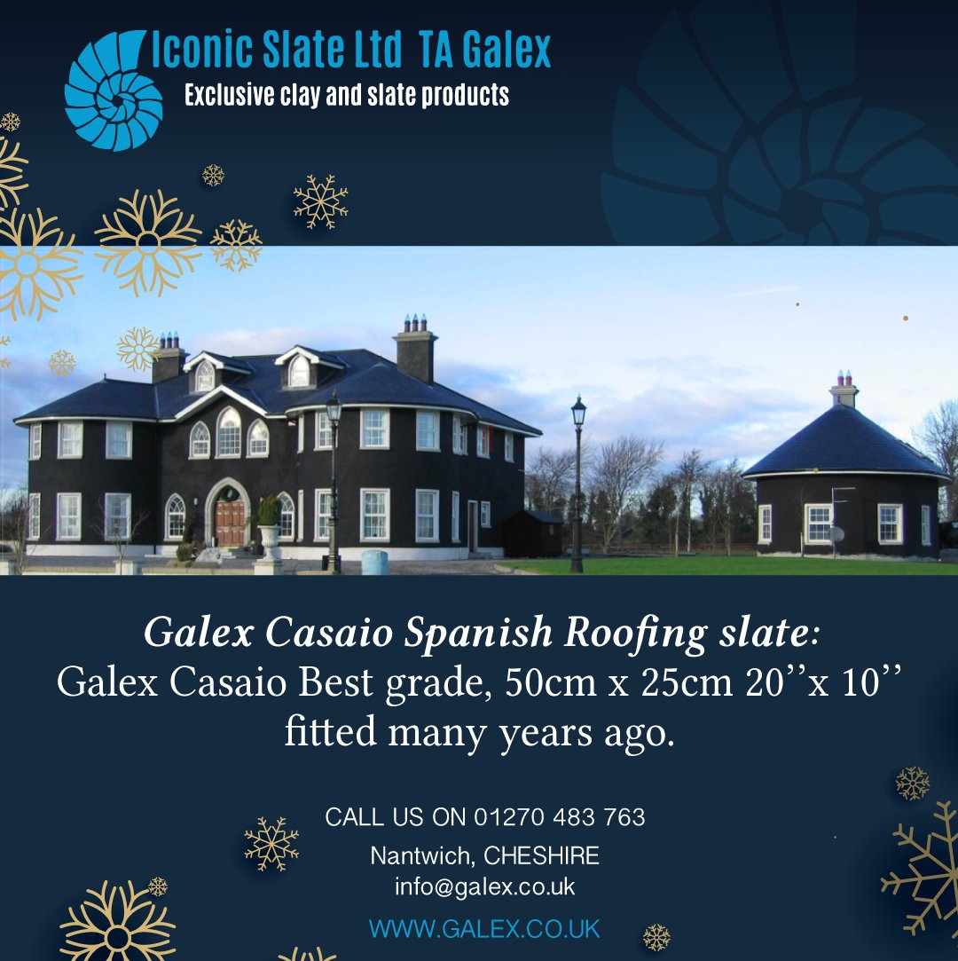 galexltd's tweet image. Galex Casaio Spanish Roofing Slate! 
Call us on 01270 483 763.

#roofing #rainscreensystem #cladding #ventilatedfacades #slateroofing #rooftop #naturalslate #roofingcontractor #roofculture