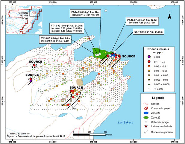 $CJC.V délimite un #corridoraurifère anomale de 2 km sur #Sakami <a href="/AEMQ_/">AEMQ</a>  <a href="/minesqc/">MinesQC</a> <a href="/Momentum_PR/">Momentum PR</a> qpmcorp.ca/fr/communiques…