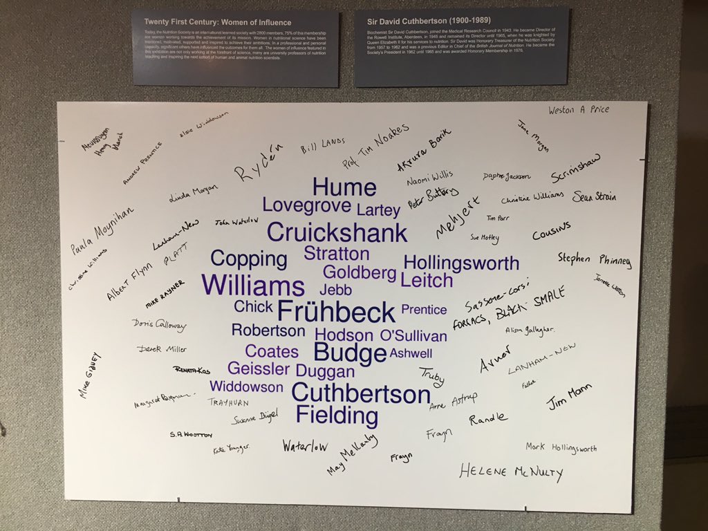 amgallagher_UU's tweet photo. The Cloud of Influence @NutritionSoc #nsarchives is building! Nice to see lots of people I know on there 😊 https://t.co/t9bkNsNMun
