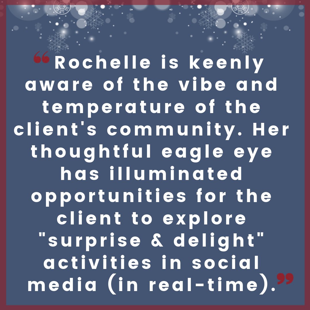modsquad's tweet photo. To ring in our fourth night of #8NightsofAwesome we look to Rochelle H., who uses her keen insight to turn potentially negative situations into something entirely more positive. Her proactive thinking is what keeps communities thriving! #ModsNotCubes https://t.co/S52g0x4S5K