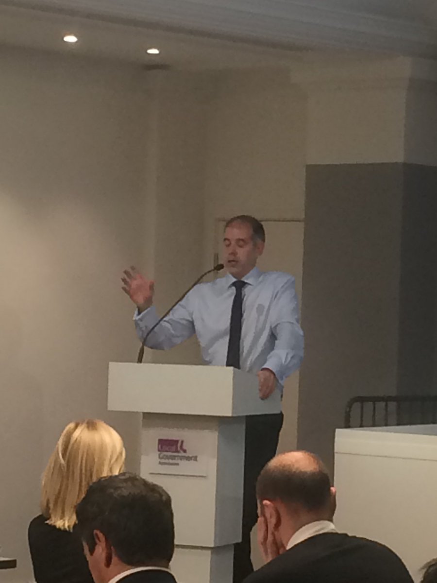 LGAculturesport's tweet photo. Chris Perks, Executive Director of @Sport_England’s local delivery team (people and place) now talking about themes across the country and how @Sport_England is working with councils. #LGACTS https://t.co/vEAfASr9VI