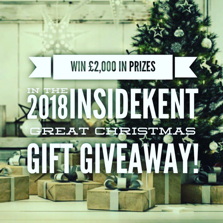 SamJReady's tweet image. Last chance for one lucky Kent resident to 
#WIN £2000 of prizes in the 2018 @insideKENT #GreatXmasGiftGiveaway

To enter follow us &amp;amp; RT with "I want to win £2k in prizes from @insideKENT" for full T&amp;amp;C or to enter online go to insidekentmagazine.co.uk/win