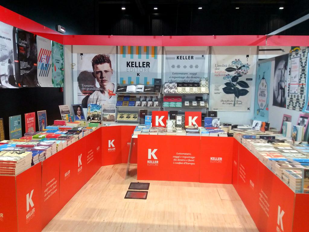 KellerEditore's tweet photo. La nostra  casa. 
Stand D47. 

@piulibri18 #roma #nuvola 
#librikeller https://t.co/0KPURGd4vY