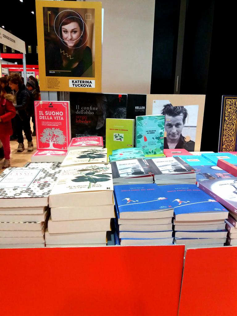 KellerEditore's tweet photo. La nostra  casa. 
Stand D47. 

@piulibri18 #roma #nuvola 
#librikeller https://t.co/0KPURGd4vY
