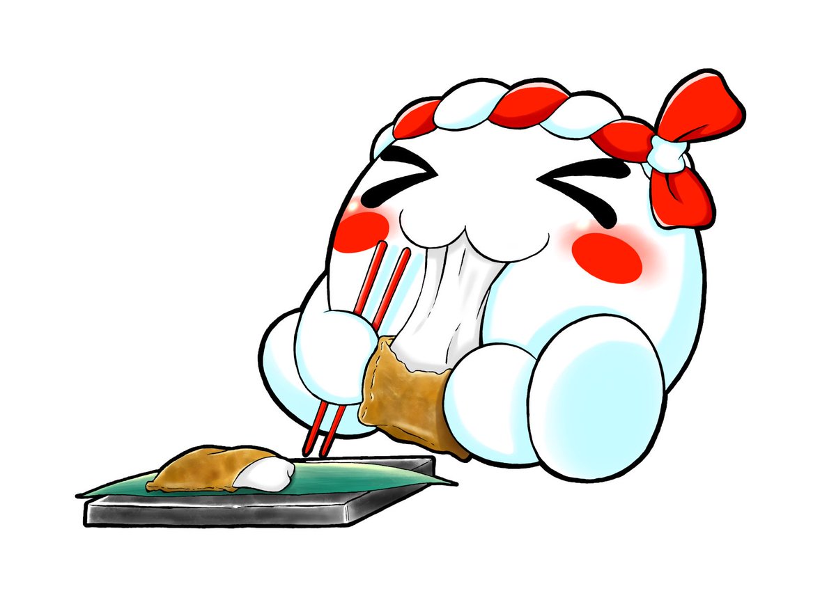 Take もちもち モチくん イラスト モチくん モチくん もちくん オリジナルキャラクター 餅 餅系 もち系 もちシリーズ イラスト 妖怪