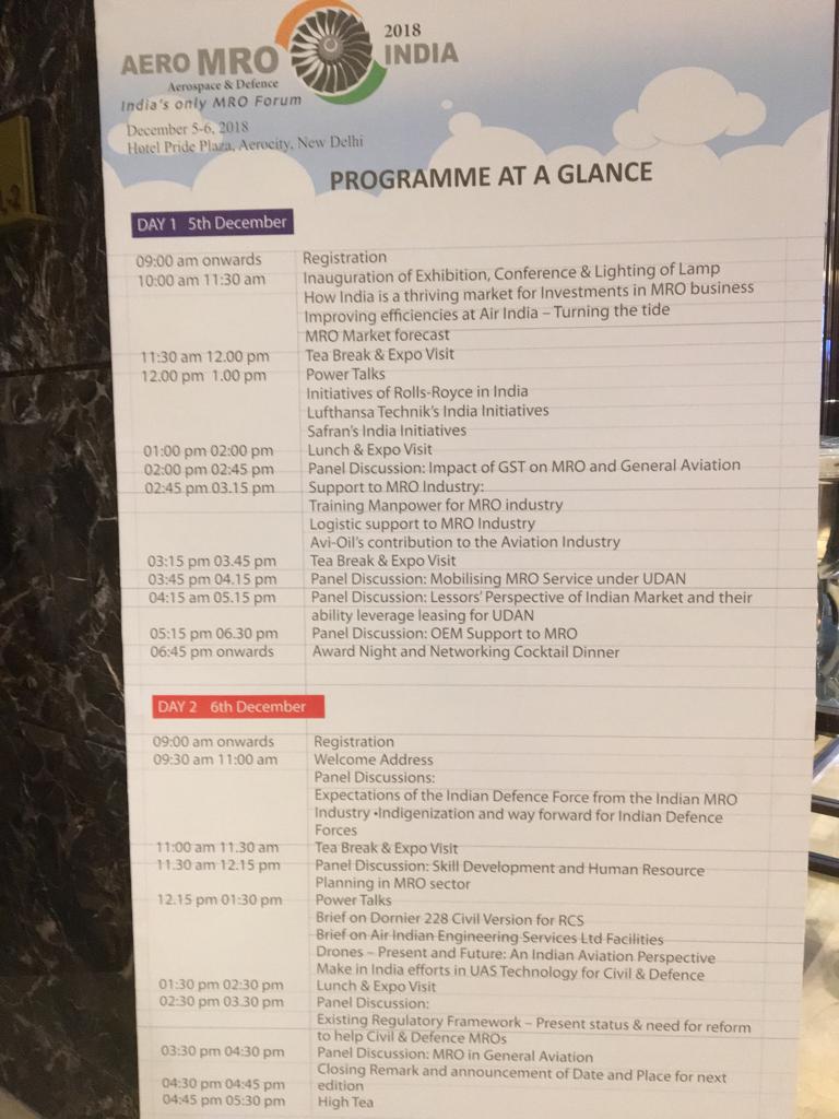 Priviledged to share how @UTC @prattandwhitney's world class training center in #India is supporting our customers in the world's fastest growing aviation market at #AeroMRO2018 today. #wearePW #alphabravoCollins