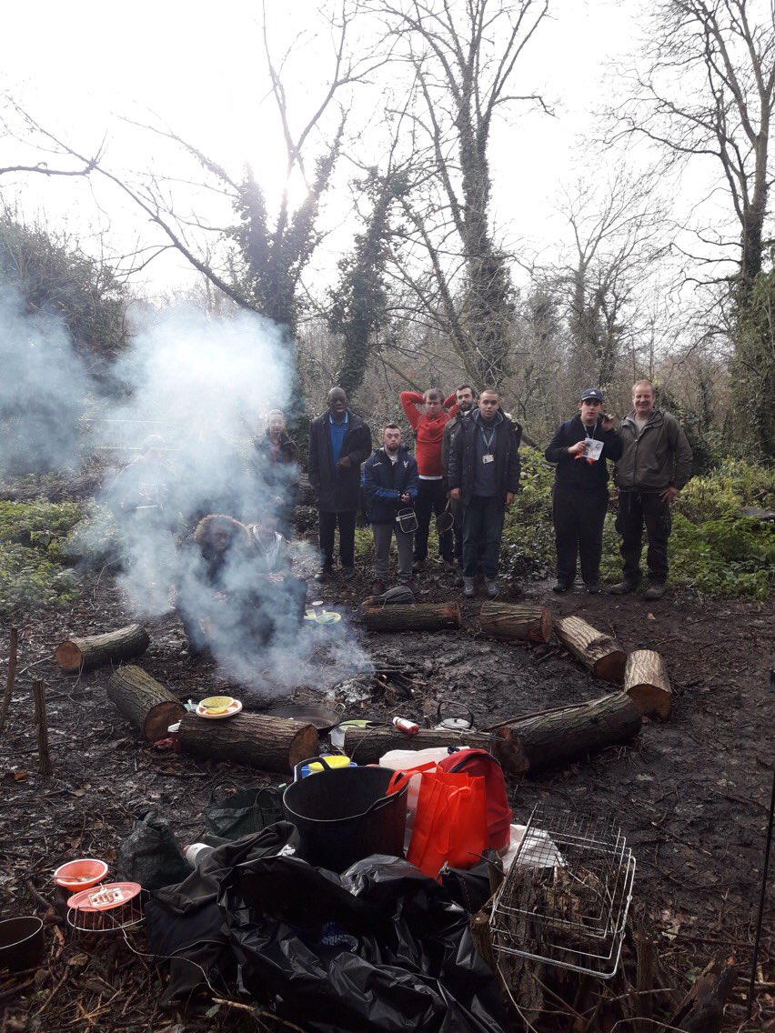 Congratulations to the <a href="/mertoncoll/">Merton College</a> Aurora Centre students who between them got 117 accredited <a href="/AQA/">AQA</a> certificates in just 11 weekly sessions of practical conservation with @GAP_NT <a href="/MordenHallPkNT/">Morden Hall Park NT</a> 👍thanks for inviting me to the campfire celebration today 🔥