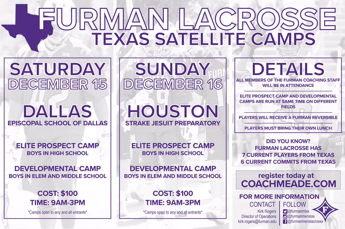 Furman Lacrosse tweet media