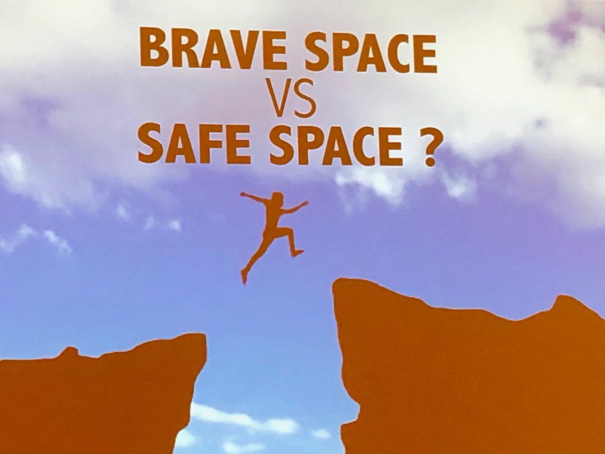 “All learning and growth comes from disequilibrium.” We as educators must be brave and tackle these difficult conversations around equity with courage. ⁦@JKrownapple⁩ #LearnFwd18 ⁦@flpsrti⁩