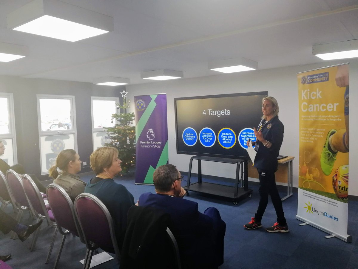FoundationSTFC's tweet photo. Some photos from our Together Stronger launch event last Friday. It was great to have @BecklesOmar and @exshrewsmayor  speaking about why they are getting involved with the project and its importance! To find out more click here > https://t.co/4yHGssPzTF https://t.co/OaH4DGygYM