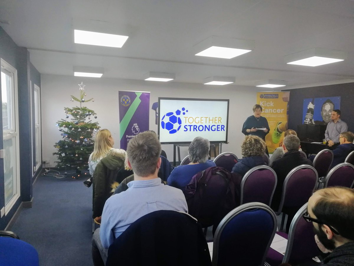 FoundationSTFC's tweet photo. Some photos from our Together Stronger launch event last Friday. It was great to have @BecklesOmar and @exshrewsmayor  speaking about why they are getting involved with the project and its importance! To find out more click here > https://t.co/4yHGssPzTF https://t.co/OaH4DGygYM