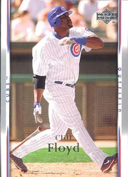 Happy Birthday, Cliff Floyd. Cliff played 108 games with the 2007 Cubs. 