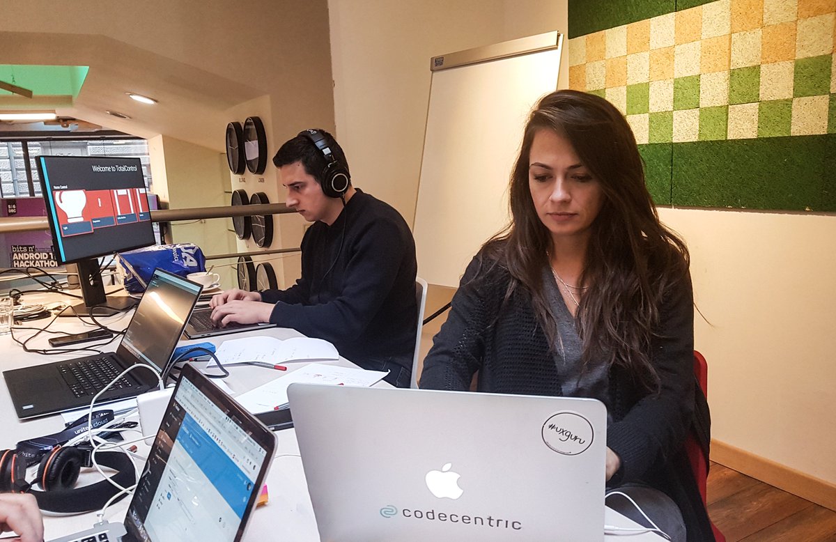 codecentric Serbia (@codecentricrs) on Twitter photo 🍀 Good luck Jovanka (@jakojaka) and Nebojsa (<a href="/TheTechW0lf/">Nebojša Vukšić</a>) at #androidtvhackathon.🤞#google #unitedcloud #ux #android 🍀 Good luck Jovanka (@jakojaka) and Nebojsa (<a href="/TheTechW0lf/">Nebojša Vukšić</a>) at #androidtvhackathon.🤞#google #unitedcloud #ux #android
