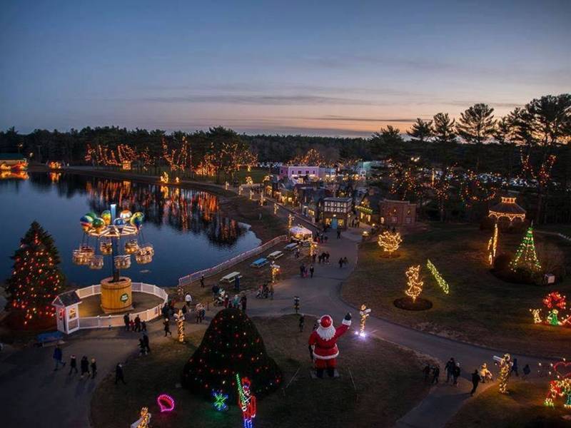 Rated one of the top 3 amusement parks in Boston, @EdavilleMA is the place to take your family this season! Take a VIP train ride with Santa and experience the magic and wonder of the season! We can't wait to visit! #NewEngland #boston #newenglandtravel  edaville.com