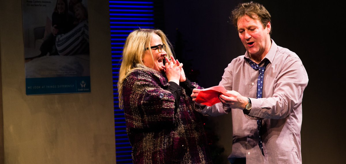 alaninbelfast's tweet photo. Review – It’s a Wonderful Wee Christmas – a festive comedy with a serious message about mental health (@TheatreAtMill at the Mill until 31 December) https://t.co/SCTJlQlPbh https://t.co/LVf9JI227a