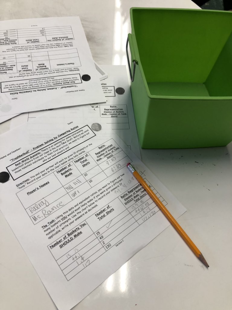 Ms Rance On Twitter Practicing Equivalent Ratios With A