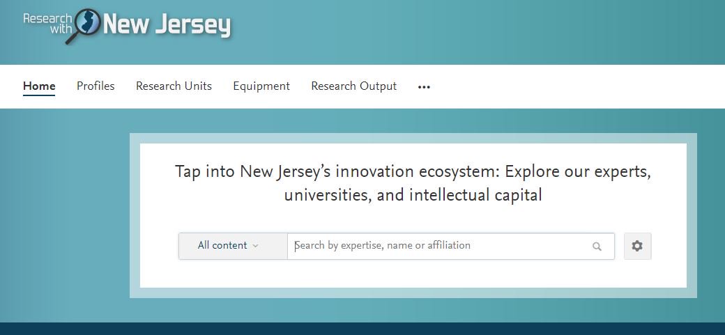 #DYK? Through the #ResearchwithNJ portal, users can find information on subject matter experts, facilities, publications, #intellectualproperty, news, and events that can help forge partnerships and build innovative new businesses and products. researchwithnj.com @NJHigherEd