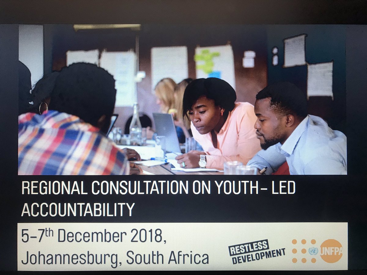 It’s happening! The # <a href="/UNFPA_ESARO/">UNFPA East and Southern Africa</a> #YLPA2.0 Regional Youth Consultation with 23 young people from East &amp; Southern Africa. Follow #YPLA2.0 #YouthPower #SRHRConsultation 
<a href="/UNFPA_ESARO/">UNFPA East and Southern Africa</a> <a href="/RestlessDev/">Restless Development</a> <a href="/SheDecidesGFI/">SheDecides</a> <a href="/AfriYANESA/">AfriYAN</a> <a href="/UNFPA_SYP/">Safeguard Young People Programme</a> for updates