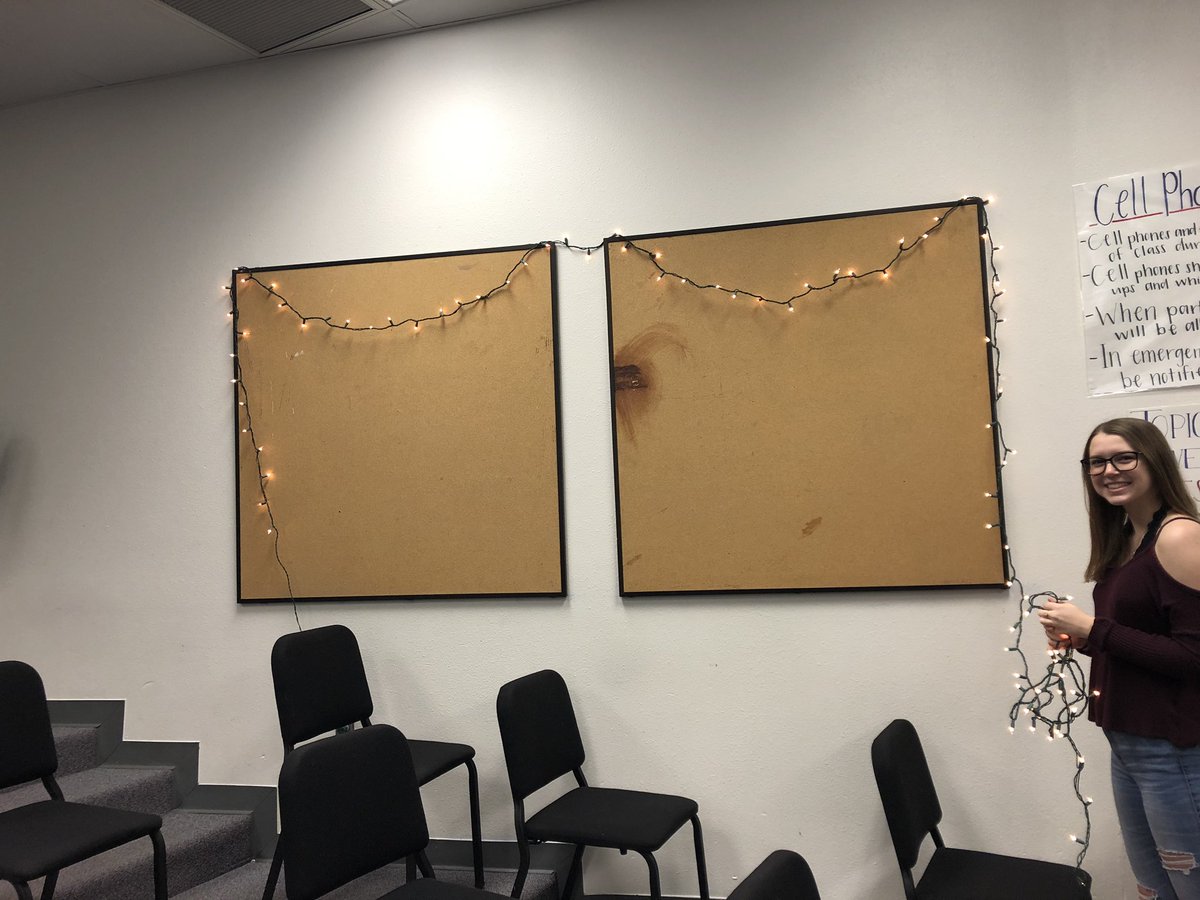 MP_Choir's tweet photo. We’re really getting into decorating this year ! 🎄 https://t.co/0fKnFfGsMk