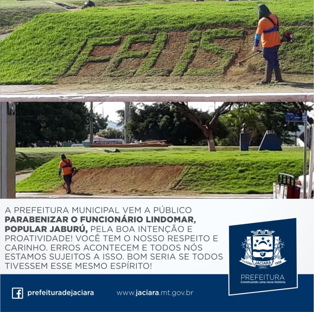Bruneeetz's tweet image. Numa cidade aqui do Mato Grosso tinha esse funcionário sendo zoado pela cidade TODA por ter tentado fazer uma decoração de &quot;feliz natal&quot; e ter escrito &quot;felis&quot;

Essa foi a nota escrita pela prefeitura que reconheceu o esforço e a intenção dele. Parabéns Jaburú ❤