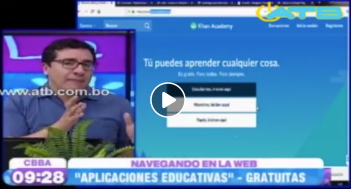 bithumano's tweet image. En #navegandoenlaweb por @VivaLaMananaATB sugerimos algunas apps educativas como @khanacademy @edXOnline @duolingo @coursera y @scratch

Aquí el video: facebook.com/bithumano1/pos…

#serDigital #puntoBO