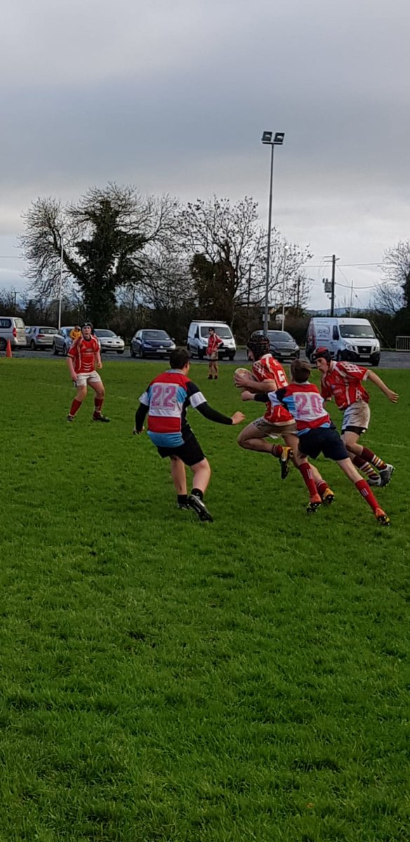 CBSRugbyCharlev's tweet photo. Great win today for our under 16s in the King Cup vs Scoil Muire Gan Smal Blarney. Score 21-0. @CBSRugbyCharlev @msrug https://t.co/E0n0Nuy2mO