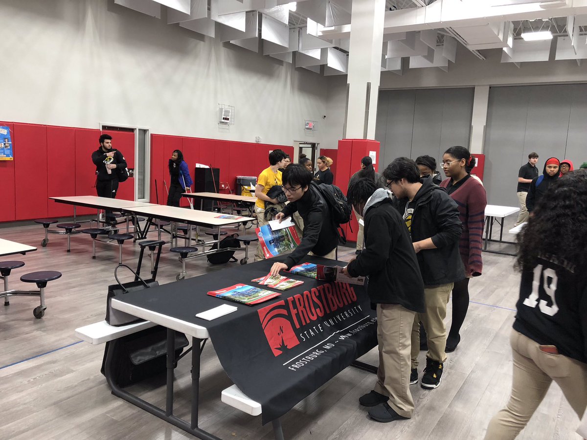 CPACommunity's tweet image. Our @CPA_HighSchool students were excited to talk @frostburgstate today! Go Bobcats! #phoenixRISE