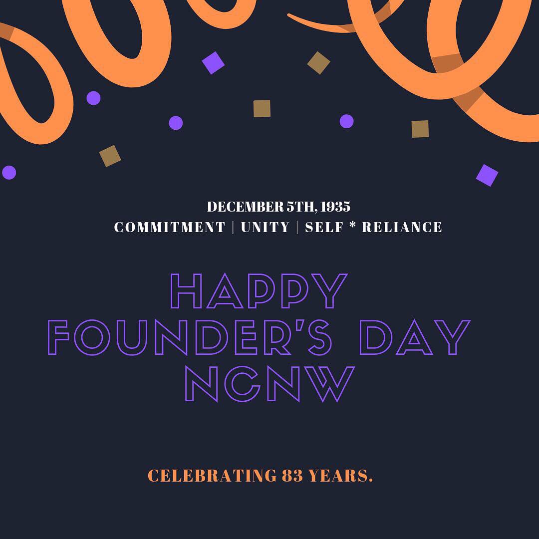Happy Founders Day to all of our exquisite N-Sisters and Brothers! Today, we celebrate 83 years of Greatness!! #MaryMcleodBethune #83YearsofGreatness