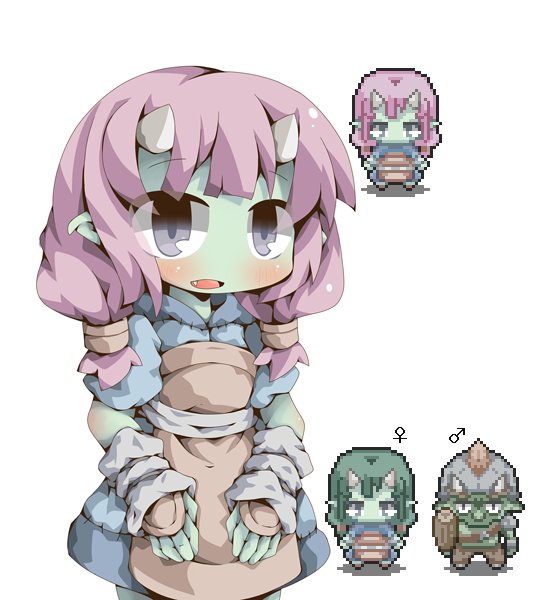 今作のゴブリンさん 