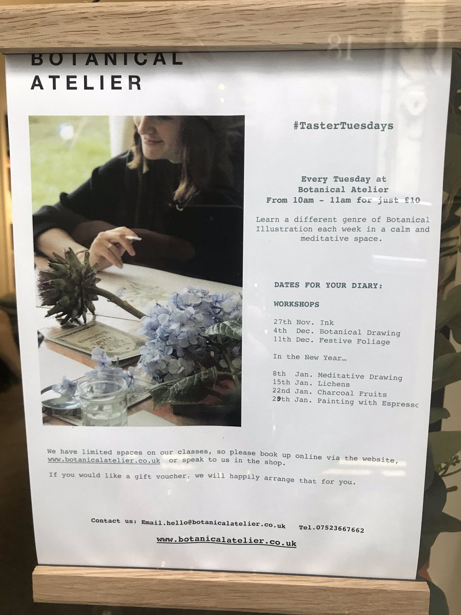 Cornish_Review's tweet image. Please visit @sarahgalerie new gallery @BotanicalAtelie in #Falmouth some of the finest botanical work you will ever find. There are courses running December and January. 
And she sells plants!!   
Open Tuesday-Saturday 
@The_RHS