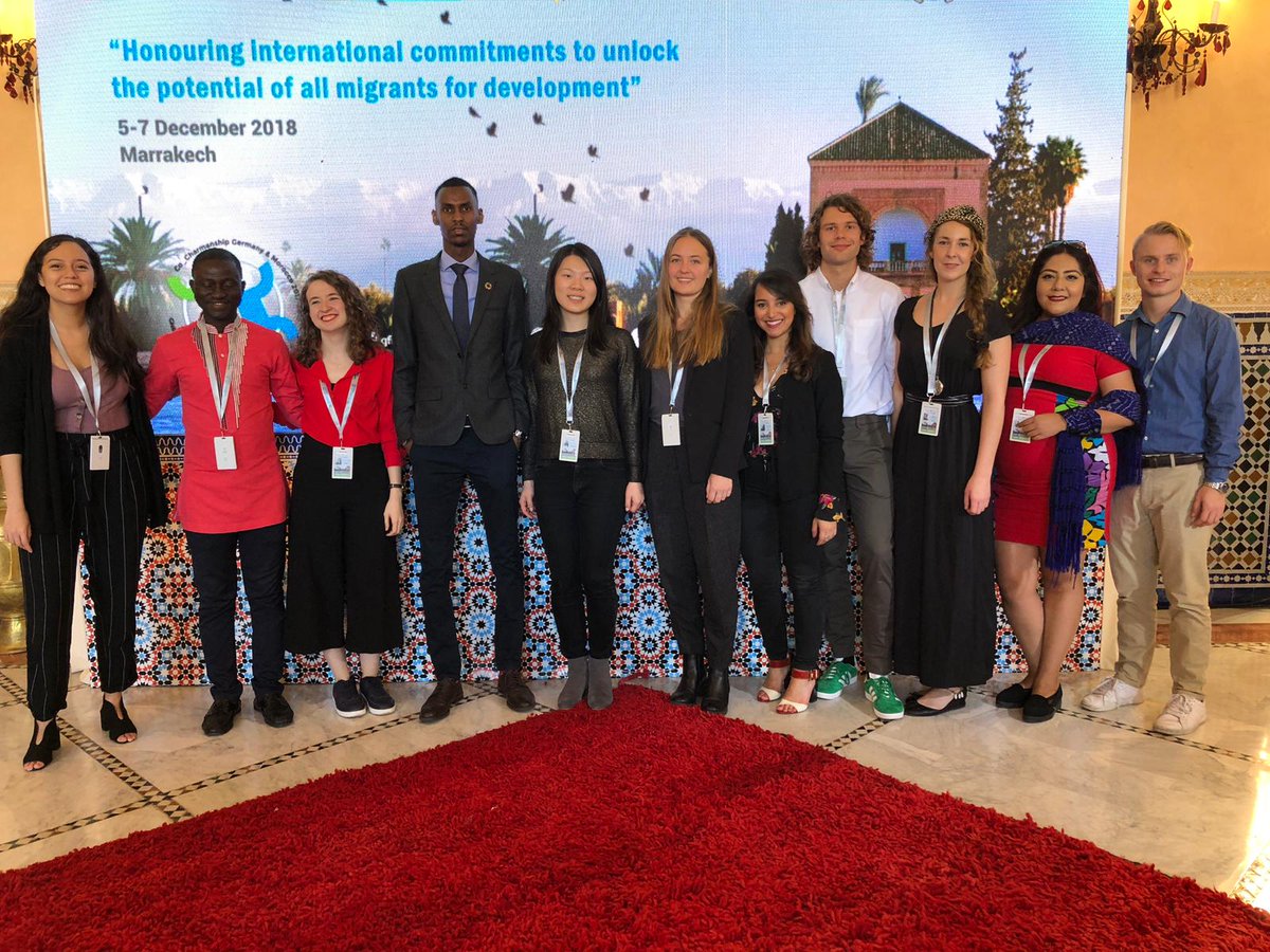 Around 32% of all migrants are under the age of 30. 

This is why meaningful youth engagement in the Global Compact #ForMigration process matters. And it's why we are here at #GFMD11.

Tweet us, using #youth4migration if you agree!