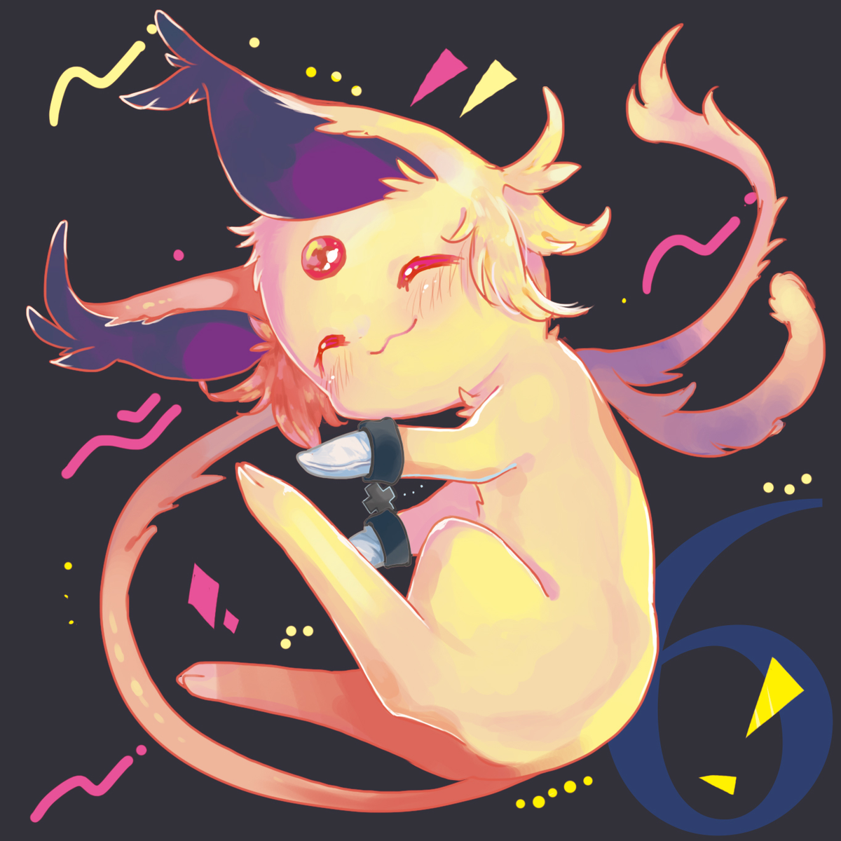 12 6 エーフィ Adventcalendar 腐れもん のイラスト