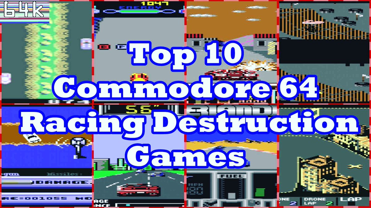bastichb64k's tweet image. My latest video is my Top 10 favorite Commodore 64 Racing Destruction games , link below 👇

youtu.be/7QF1EuGG-x4

#bastichb64k #C64 #Commodore64 #C64mini #EverythingC64 #8bit #retrogaming #retrocomputing #retrogames #Top10