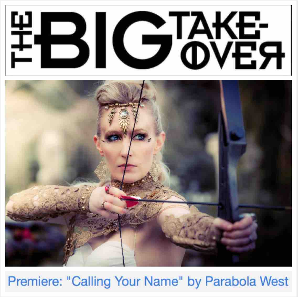 The fantastic new video for @ParabolaWest 'Calling Your Name' is premiering in NYC's @BigTakeoverMag. Produced and mixed by Scott & Andrew Newth, her new single releases tomorrow ~ goo.gl/scxYRV @System_Corp @DateMonthYear #NewZealand #indie #music #newmusic #musicnews