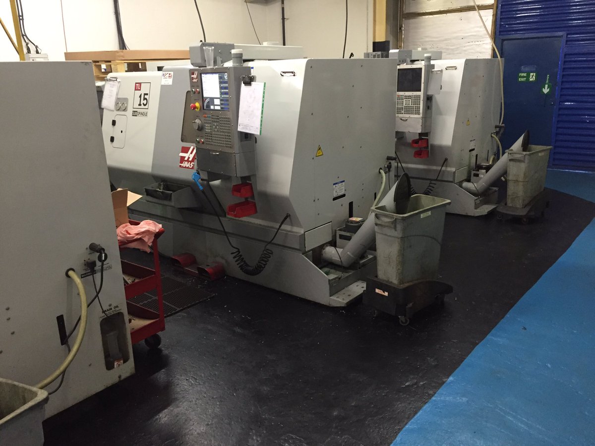 We’ve got 5 of these <a href="/HaasUK/">Haas Automation</a> TL15’s great pieces of kit and #engineers love them #Ukmfg